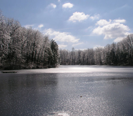 winter lake picture