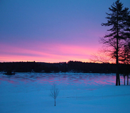 winter lake pictures